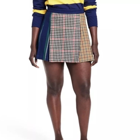 Rowing Blazers Target Sz 18 Plaid Pleated Skirt NWT - Picture 2 of 2